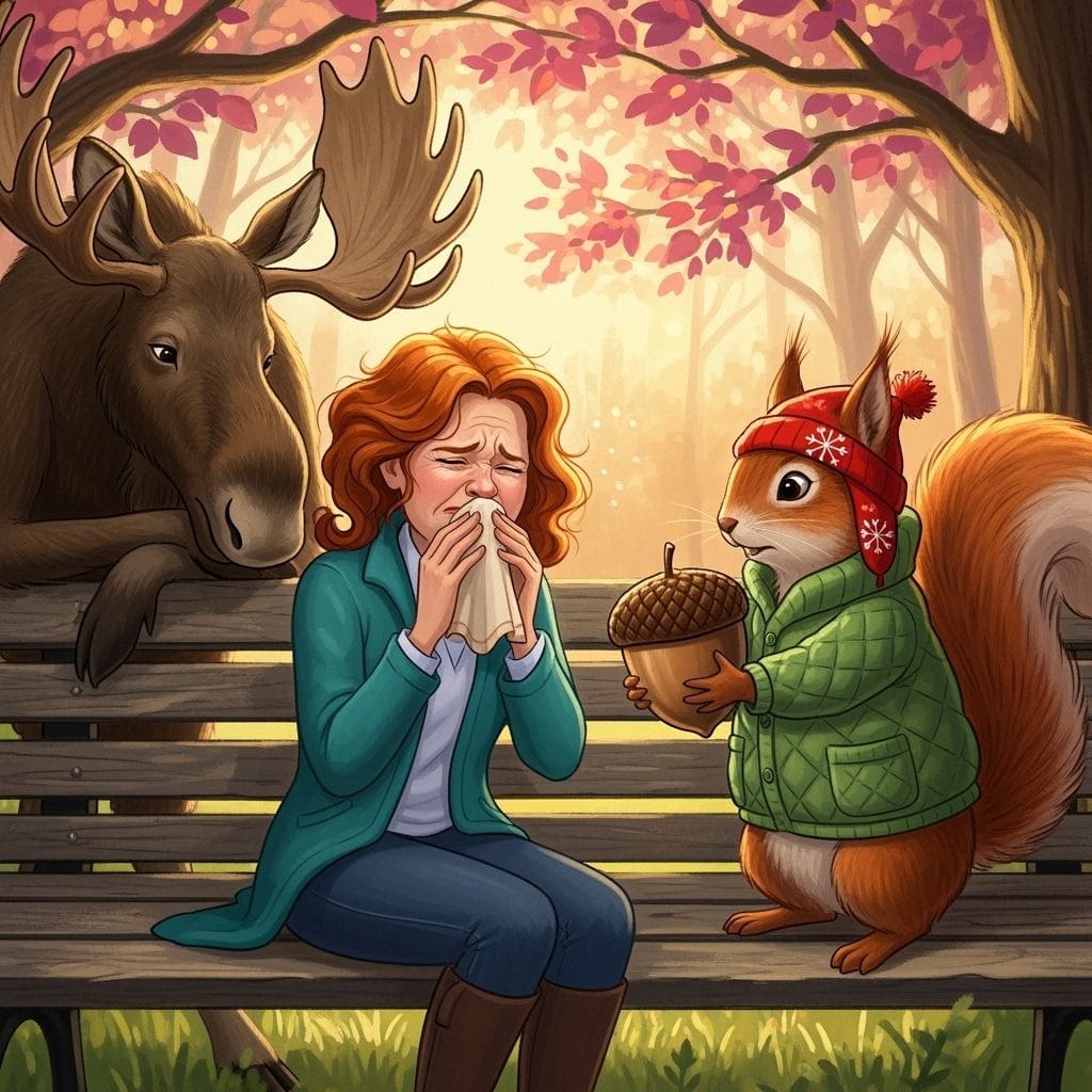 When even the wildlife feels sorry for you